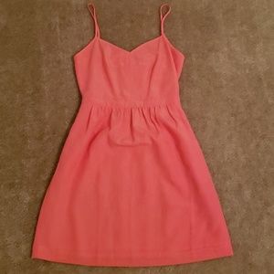 J Crew Coral Dress